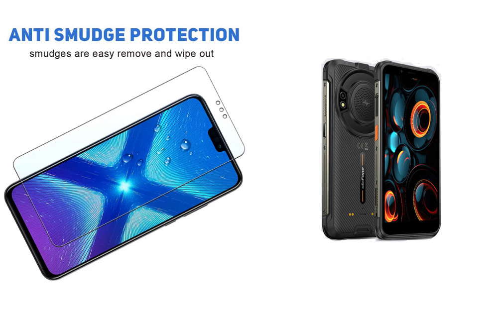 Защитное стекло NeoGlass для Ulefone Power Armor 16S, Power Armor 16 Pro – ультрапрозрачное и устойчивое Киев - изображение 3