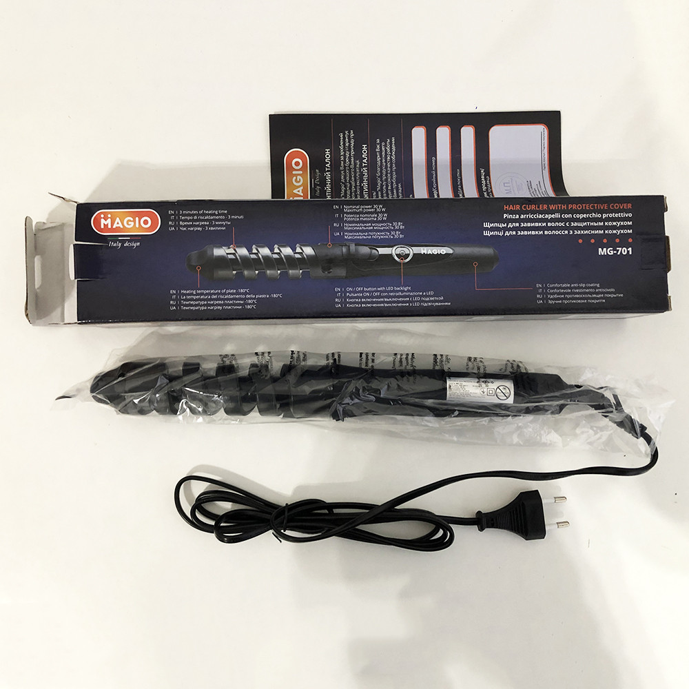 Плойка для укладання і вирівнювання волосся, Прилад для завивки волосся Плойка створення завивки AX-53 Івано-Франківськ - фото 5