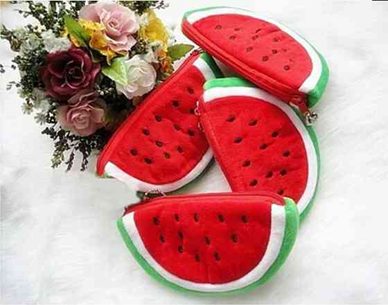 Мягкий кошелек на молнии Арбуз Киев