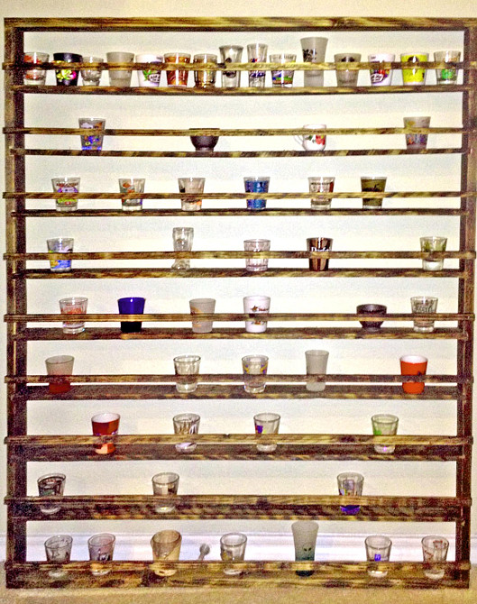 Полиця для чарок "Намлі" трюфель Миколаїв - фото 1