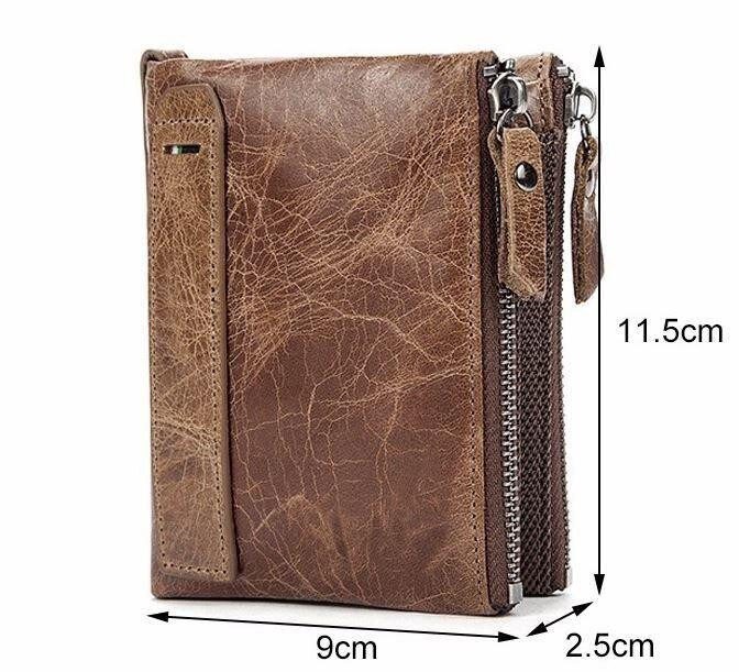 Гаманець чоловічий Vintage 14684 Cветло-коричневий Київ - фото 3