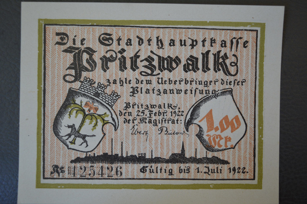 Германия. Нотгельд. 1 Mr. ( 11 ) Полтава - изображение 1