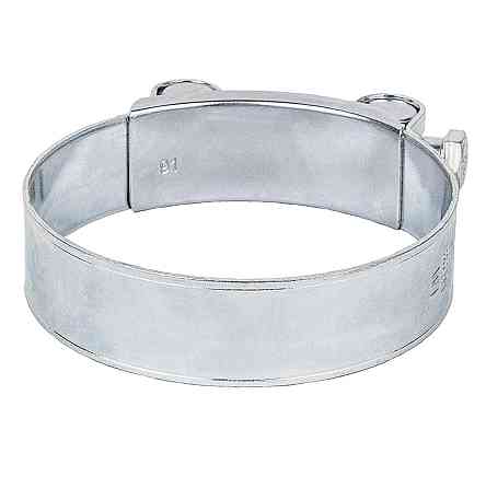 Хомут силовой оцинкованный 24мм Ø86-91мм (КРАТНО 5шт) SIGMA (2509251) Киев