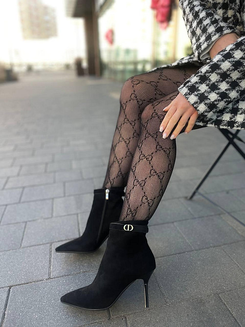 Черевики жіночі Stefaniya nina 703-104 чорні (весна-осінь, еко-замша) (5758) 37 Коломыя - изображение 1