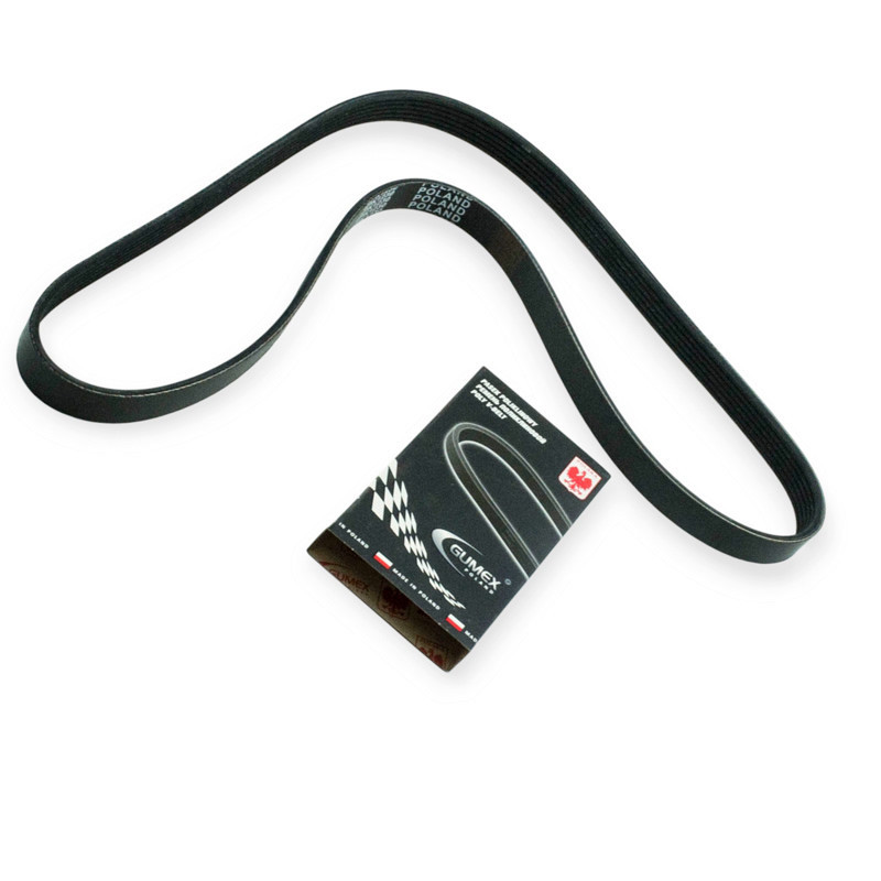 Ремінь генератора (406) без ГУР, струмковий (6РК1230) Мукачево - фото 1