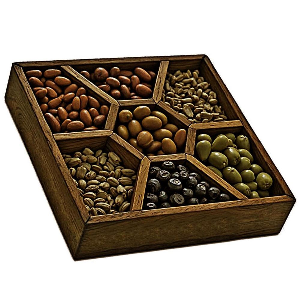 Менажница деревянная 