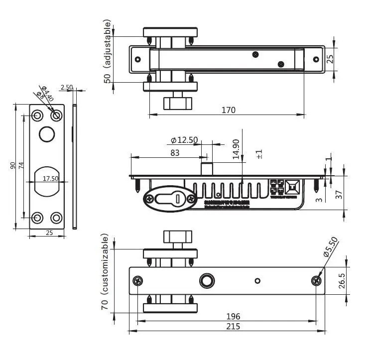 Замок электроригельный SEVEN BL-729 Киев - изображение 6