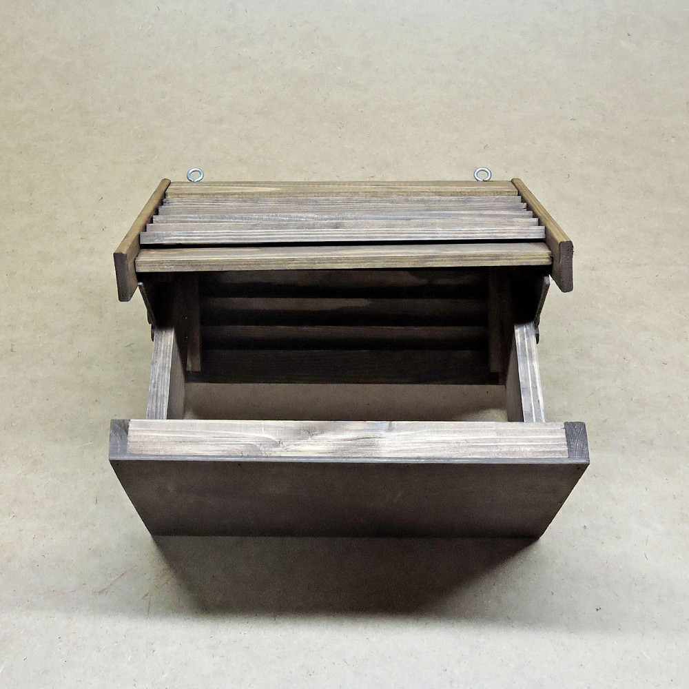 Годівниця садова для птахів "Оляпка" капучино Миколаїв - фото 3