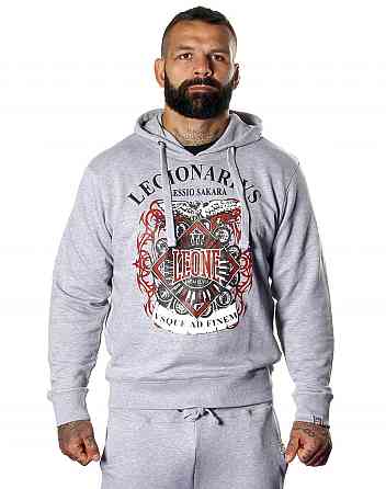 Толстовка Leone Legionarivs Fleece Grey XL Кам'янське