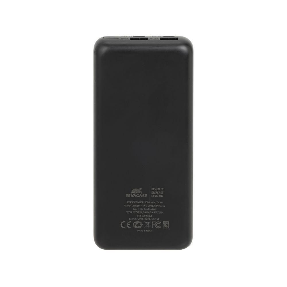 Універсальна мобільна батарея Rivasase Rivapower 20000 mAh Black (VA1075) ( 20628 ) Харків - фото 3