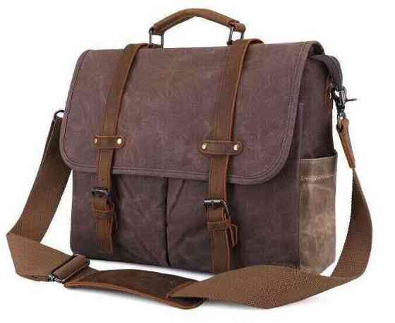 Сумка-портфель на плече Vintage 20116 Коричнева Київ