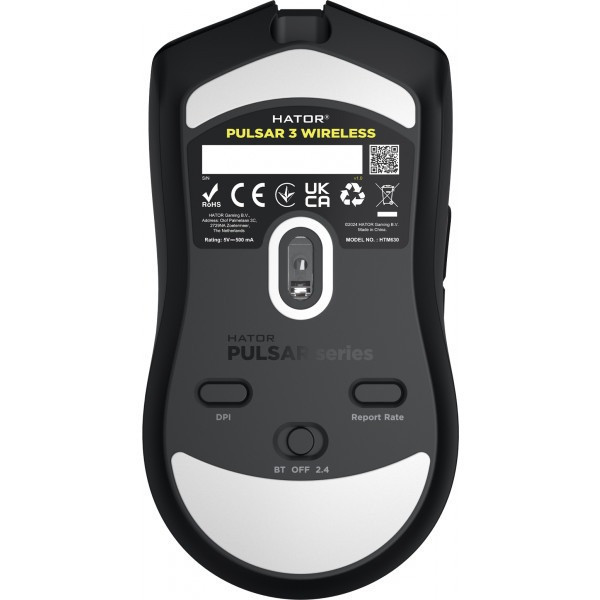 Миша бездротова Hator Pulsar 3 Wireless Black (HTM630) Харків - фото 5