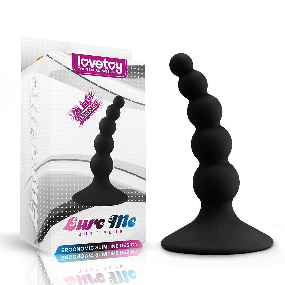 Анальная пробка - Lure Me Beaded Butt Plug 4