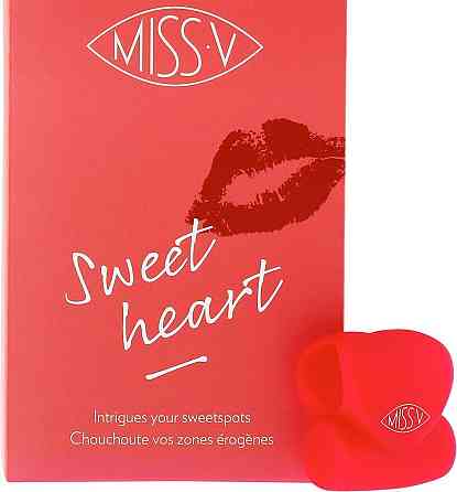 Miss V Sweetheart Finger Vibrator - водонепроницаемый стимулятор клитора - красный Днепр