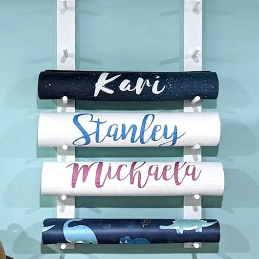 Органайзер ковриков для йоги 