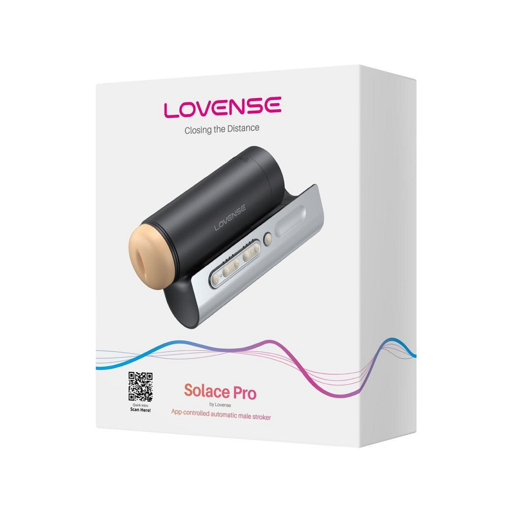 Интерактивный смарт-мастурбатор Lovense Solace Pro, до 230–300 фрикций в минуту, до 14 часов работы Sex Aura Киев - изображение 9