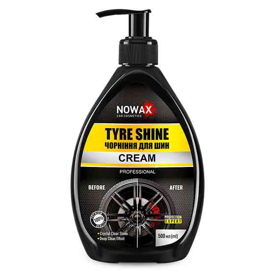 Чернение для шин Nowax Tyre Shine Cream 500мл Львов