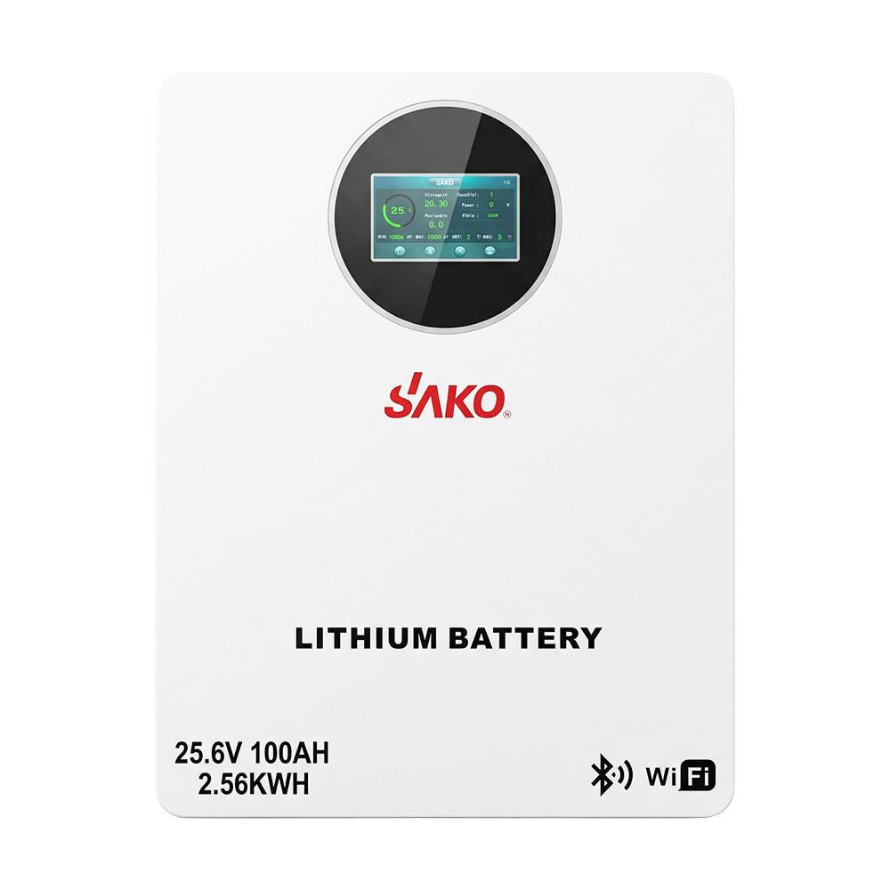 Акумуляторна батарея літій-залізо-фосфатна LiFePO4 100А*год 25.6В 2560Вт*год Sako Li-Sun series SK-25.6V100Ah настінний / Киев - изображение 13