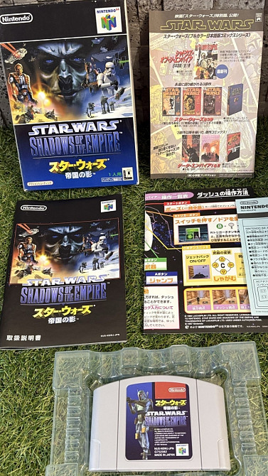Оригінальний крутий картрідж Nintendo 64 StarWars як новий. Харків - фото 7