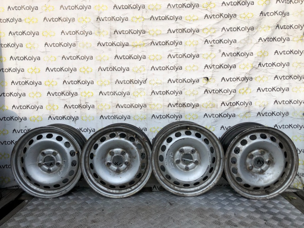 Диск металевий R15 VW Caddy (2K0601027B) Ковель - фото 2