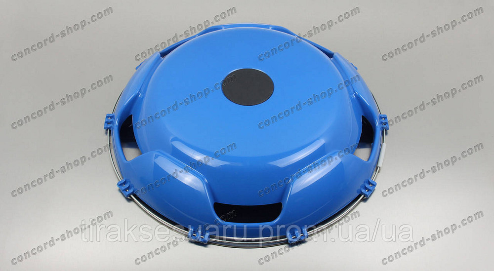 Колпак колеса передній 22.5 унів. синій пластик Колпак колеса передній синій 22.5 (пластик) Луцьк - фото 1