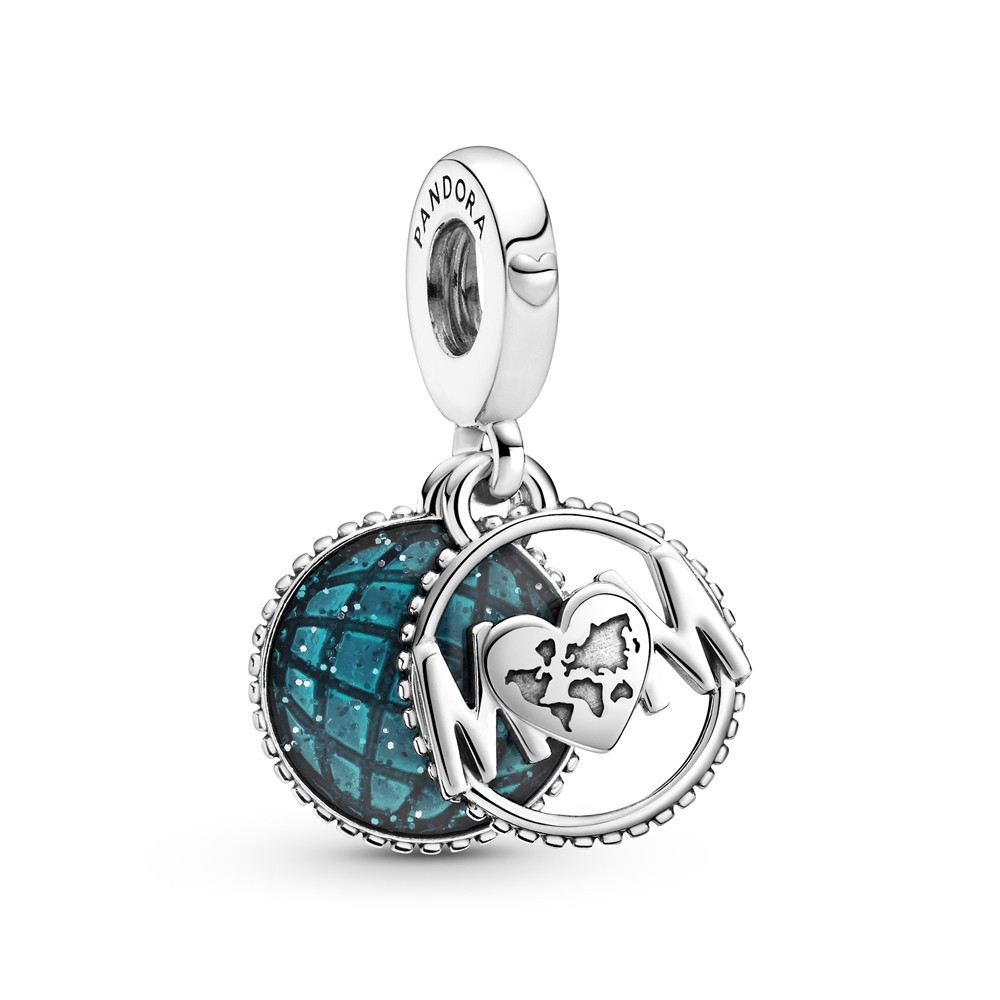 Серебряный Шарм  для браслетов Пандора  