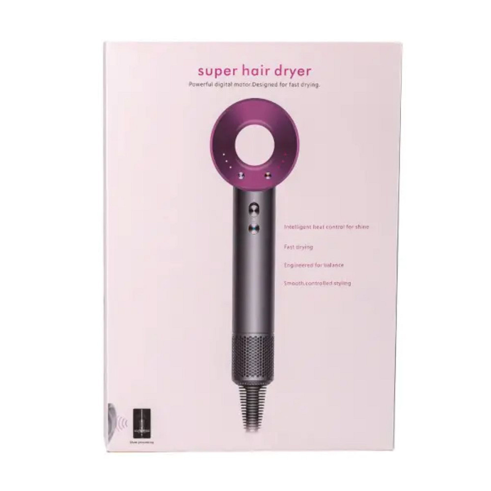 Energy MAX Фен стайлер для волосся 5 в 1 Supersonic Premium 1600 Вт 5 насадок 3 режими швидкост Коломия - фото 2