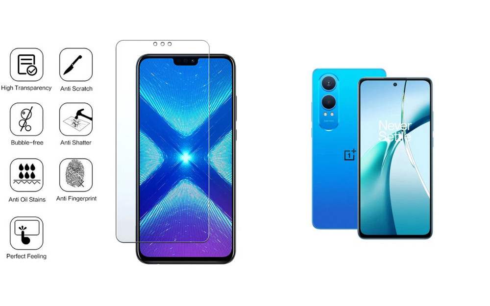 Захисне скло NeoGlass для OnePlus Nord CE4 Lite – надпрозоре та стійке Київ - фото 4