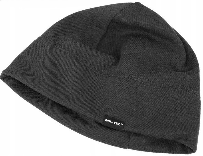 Універсальна Термоактивна Шапка біні зимова з флісу Mil-Tec від Sturm (12144102) Black Нововолинськ - фото 7