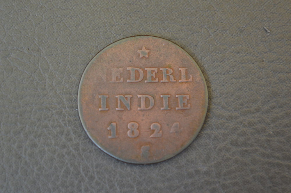 Нідерландська Індія , 1/2 цента 1824г. Полтава - фото 1