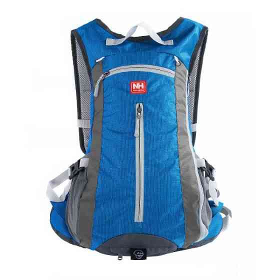 Велорюкзак з чохлом для шолома Naturehike 15 л sky blue NH15C001-B, блакитний Киев