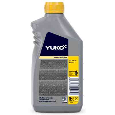 Трансмиссионное масло Yuko TRANS 75W-90 GL-4 1л (4820070240740) Винница