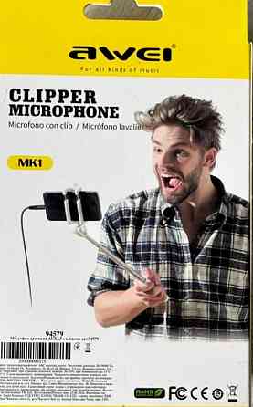 Микрофон петличный ведущий (мини-джек) Киев