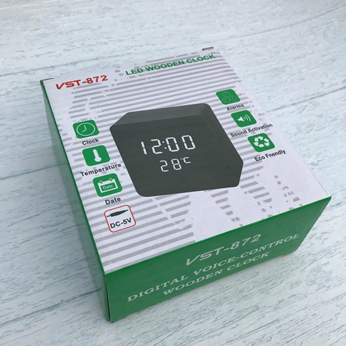Настільний годинник від мережі +батарейка VST-872/6995 (80 шт./ясть) Одеса - фото 7