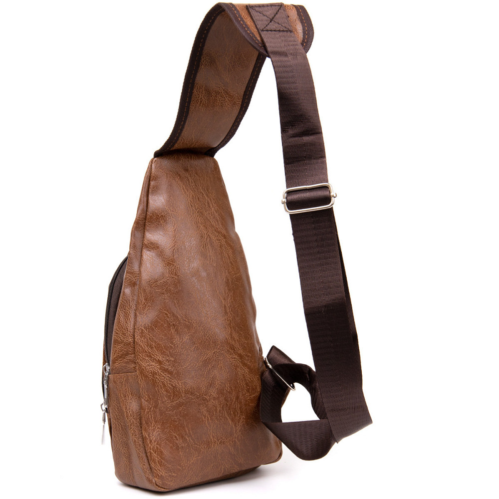 Сумка кросс боди смарт из кожзама Рыжая (Vintage) Киев - изображение 6