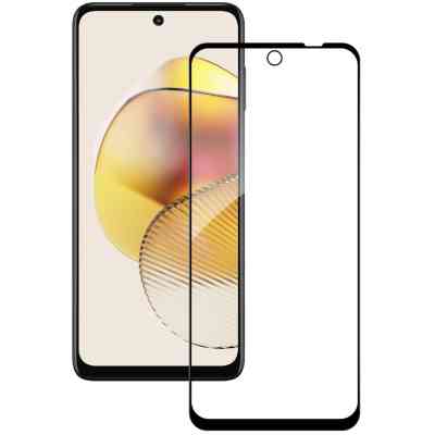 Стекло защитное ACCLAB Full Glue MOTO G73 Black (1283126567261) Винница