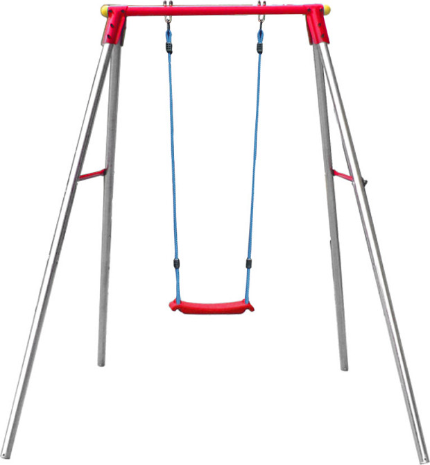 Гойдалка на металевих опорах Garlando Candy Plus одинарна (ALT-13) Київ - фото 1