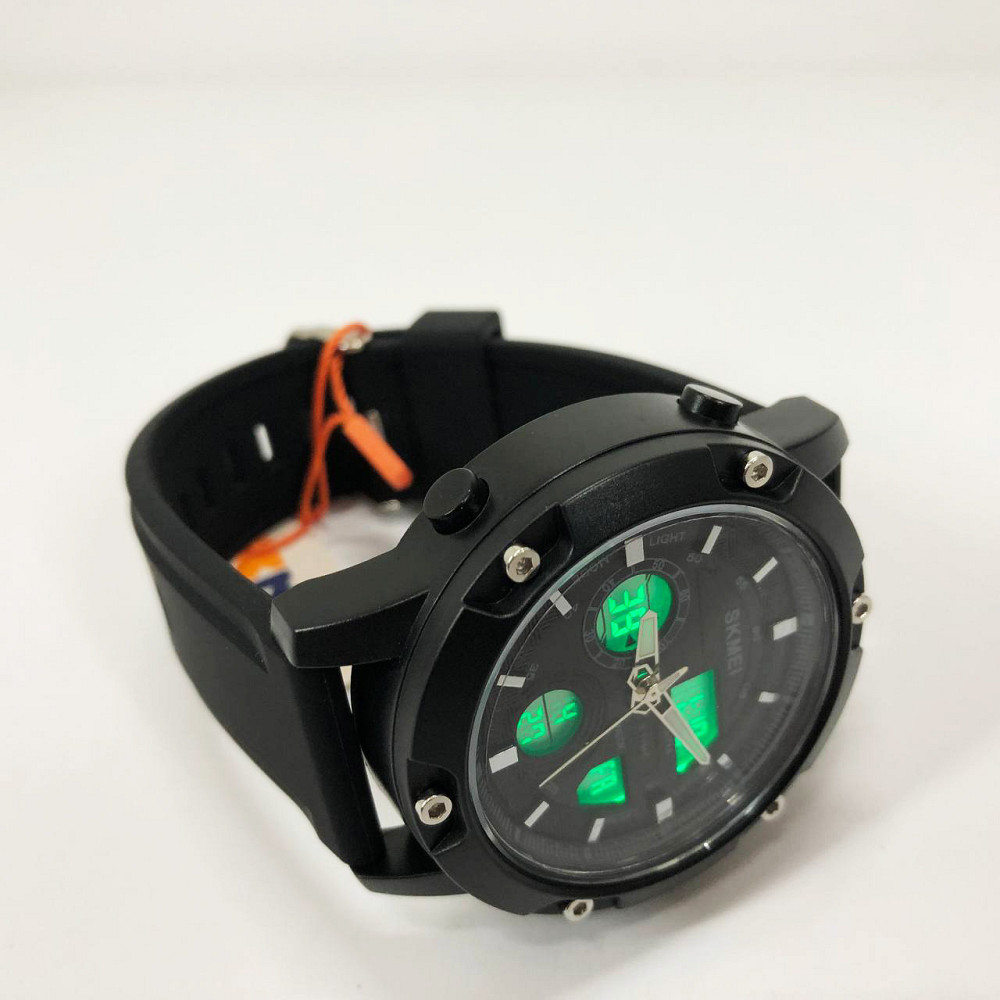 Наручний годинник чоловічий тактичний чоловічий SKMEI 1757BKWT, Водонепроникний годинник для риболовлі IT-86 Львів - фото 11