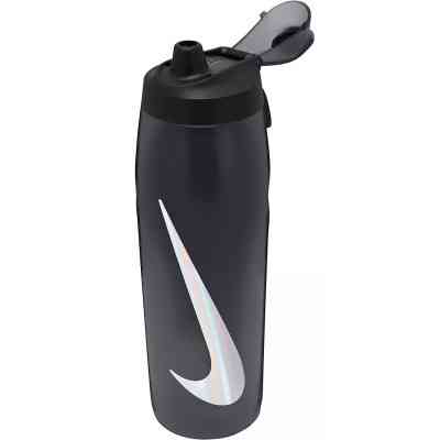 Бутылка для воды Nike Refuel Bottle Locking Lid 32 OZ антрацит, чорний, сріблястий 946 мл N.100.7670.054.32 (887791747525) Винница