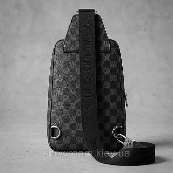 Чоловіча сумка на груди (слінг), бананка, барсетка (46327) LUX Київ