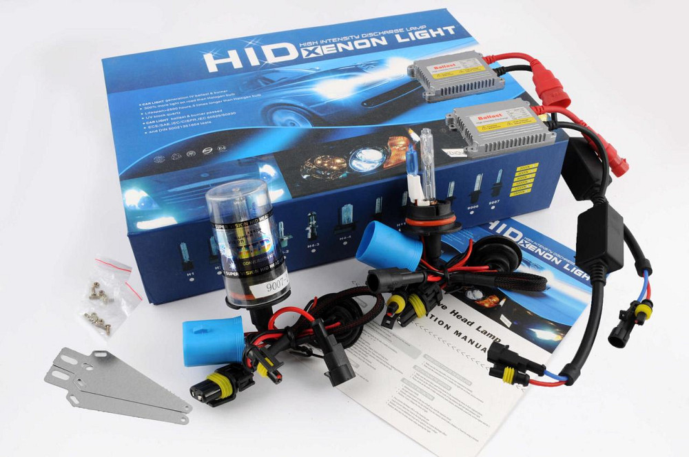 Ксенон (авто) HB5 (9007) AC 8000K 35W (галоген) slim (арт:108) Мукачево - фото 1