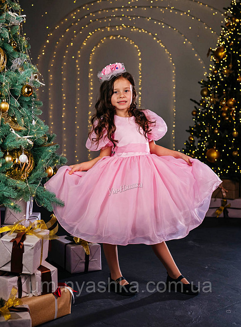 Зефірка Костюм зефірки Дитяча святкова сукня + обруч Кривий Ріг - фото 1