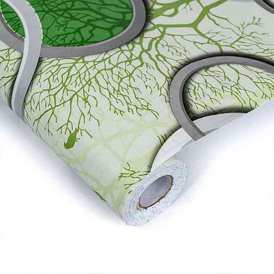 Самоклеюча плівка на паперовій основі 0,45х10м х 0,07мм Зелені дерева SW-00000797 Київ