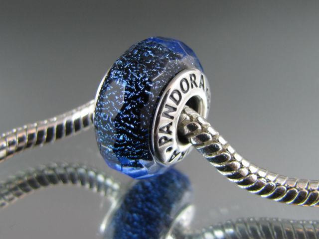 Срібна намистина Пандора  "Синє мурано" 791646 MasterSem Київ - фото 2