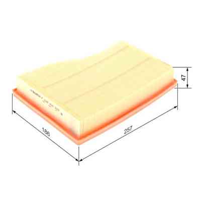 Повітряний фільтр для автомобіля Bosch F026400593 Вінниця