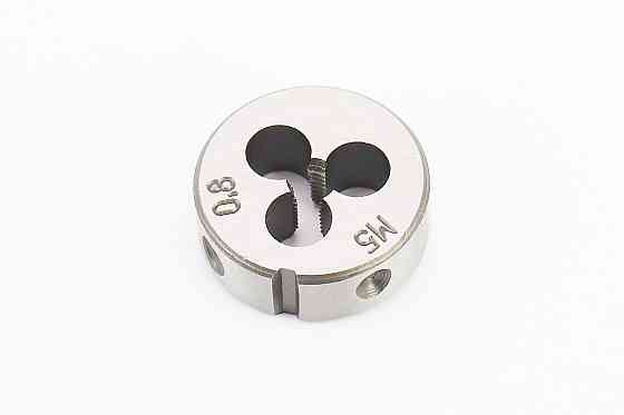 Плашка для нарізання різьби M5х0,8мм 9xС DIN233 15-0052 Київ