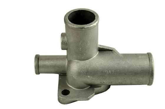 Тройник блока 2108, 2109, 21099, 2110 карб. выпускной (отводящий) головки Мукачево