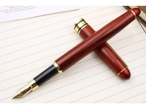 Ручка чорнильна із дерева Київ - фото 1