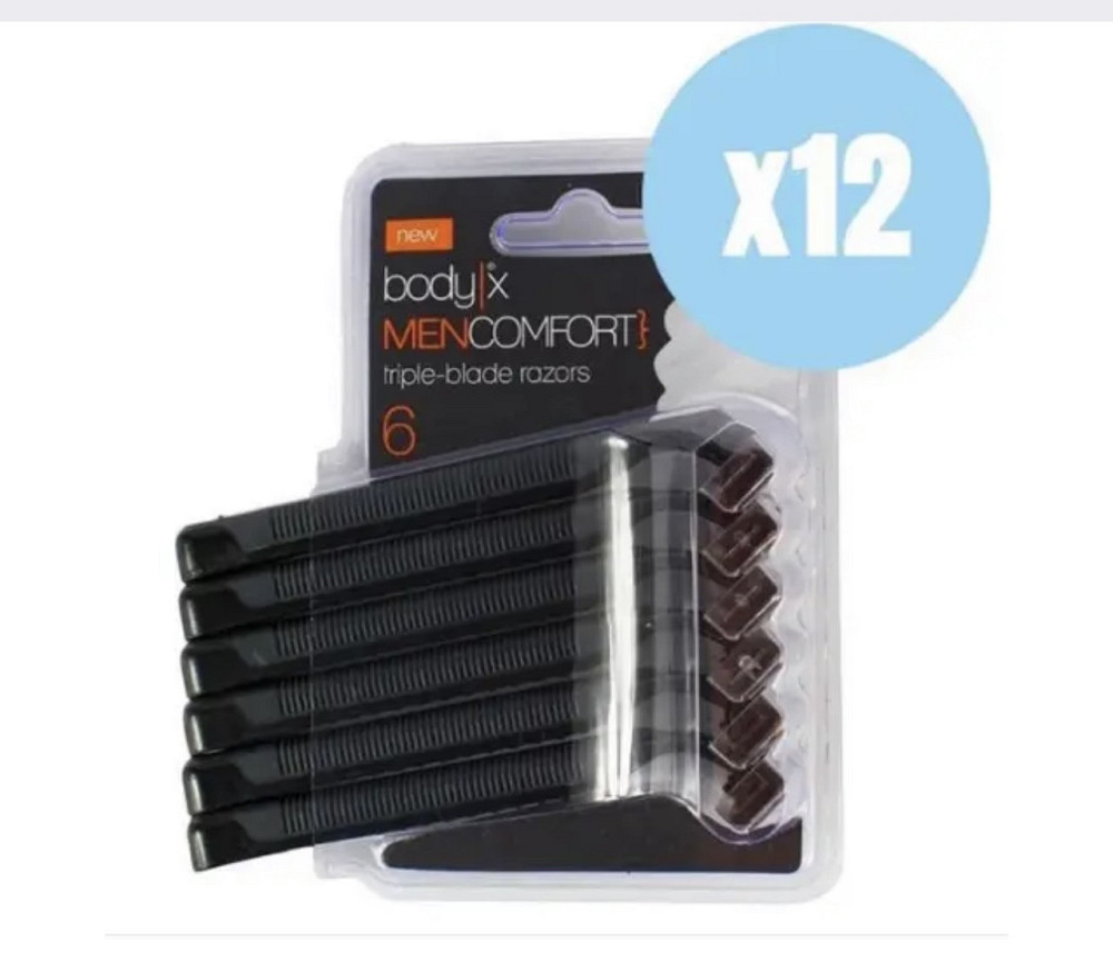 Бритвенные станки Body-X - Pure Men 6 штук ГЕРМАНИЯ 8718924871690 Виноградов - изображение 1