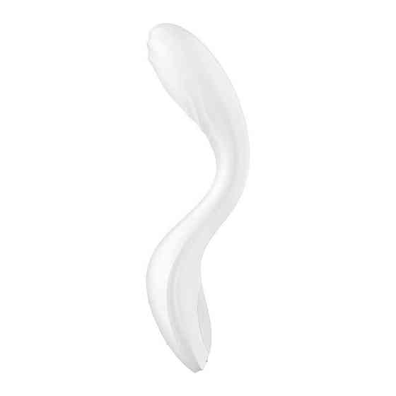 Вибратор с подвижным шариком Satisfyer Rrrolling Pleasure для точечной стимуляции точки G, белый Sex Aura Киев